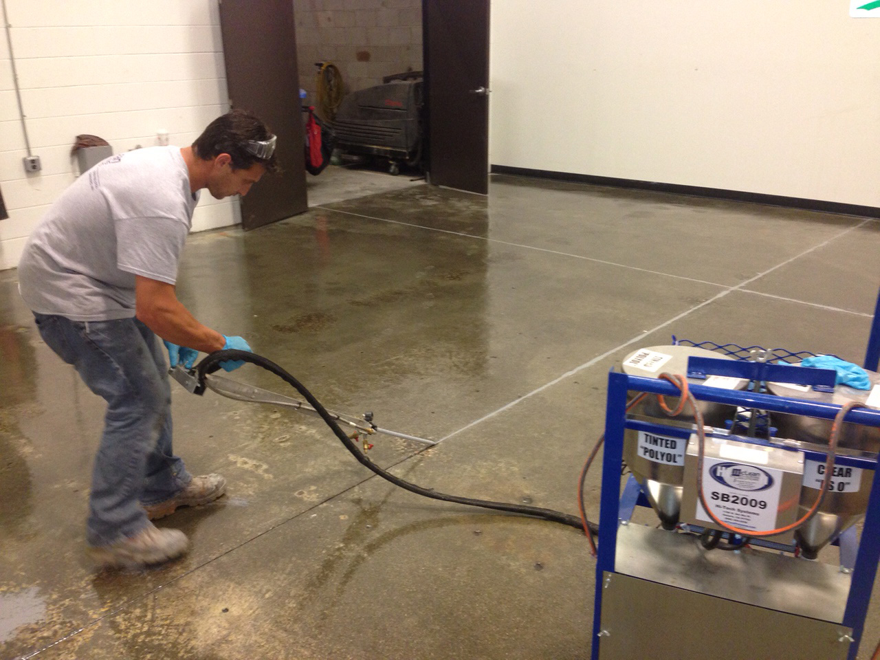 concrete floor repair